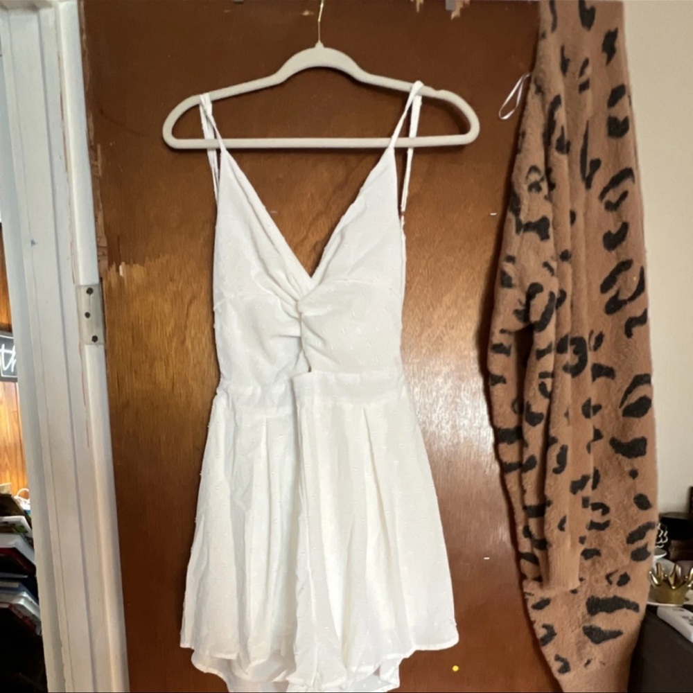 SHEIN White Mini Dress